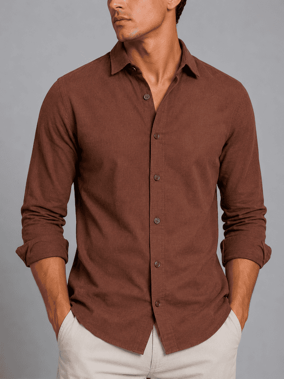ODCC PLAIN SHIRT FULL SELEEVS  YM0798 - 3