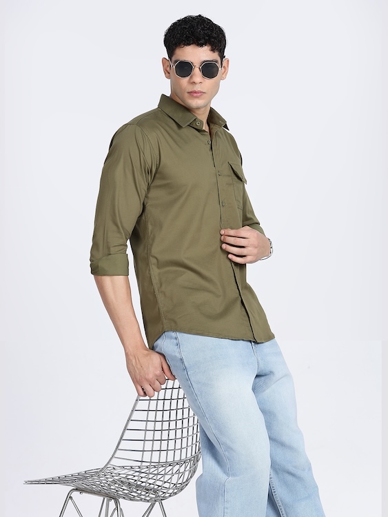 ODCC 1POCKET  SHIRT F/S YM0725 - 8