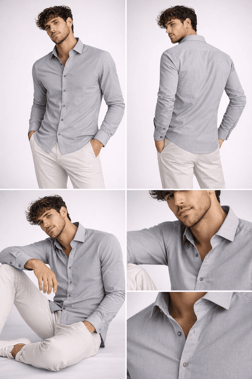 ODCC PLAIN SHIRT F/S YM0772 - 7