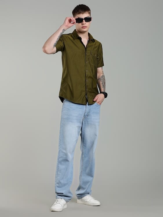 ODCC 1POCKET  SHIRT H/S YM0733 - 5