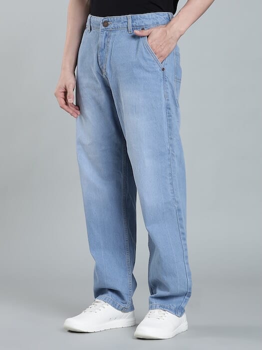 ODCC BAGGY CARPENTER LITE BLUE DENIM J1757 - 2
