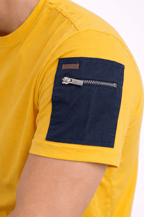 ODCC ROUND NECK WITH POCKET SLEEVES H/S T02476 - 5