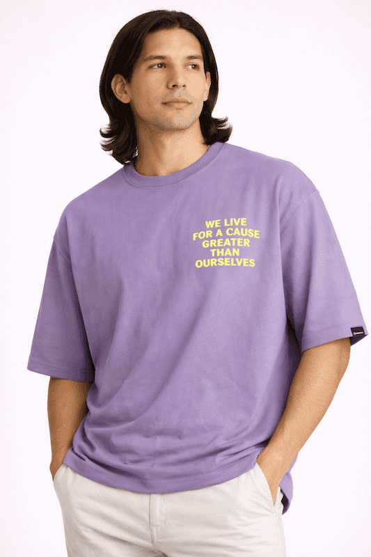 ODCC DROP SHOULDER PRINTED T02519 - 2