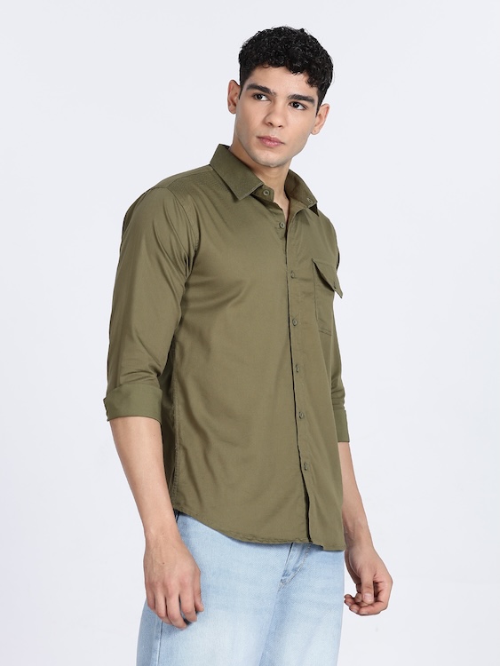 ODCC 1POCKET  SHIRT F/S YM0725 - 3