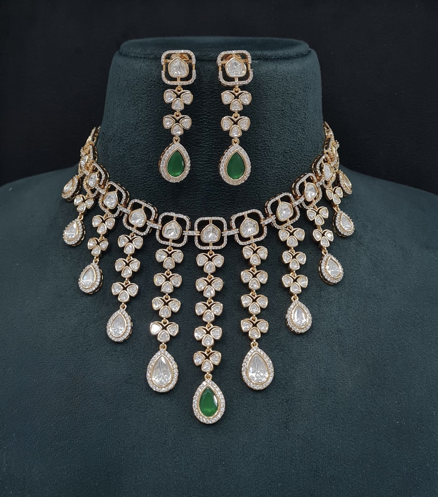 Kundan Necklace 08904 - 3