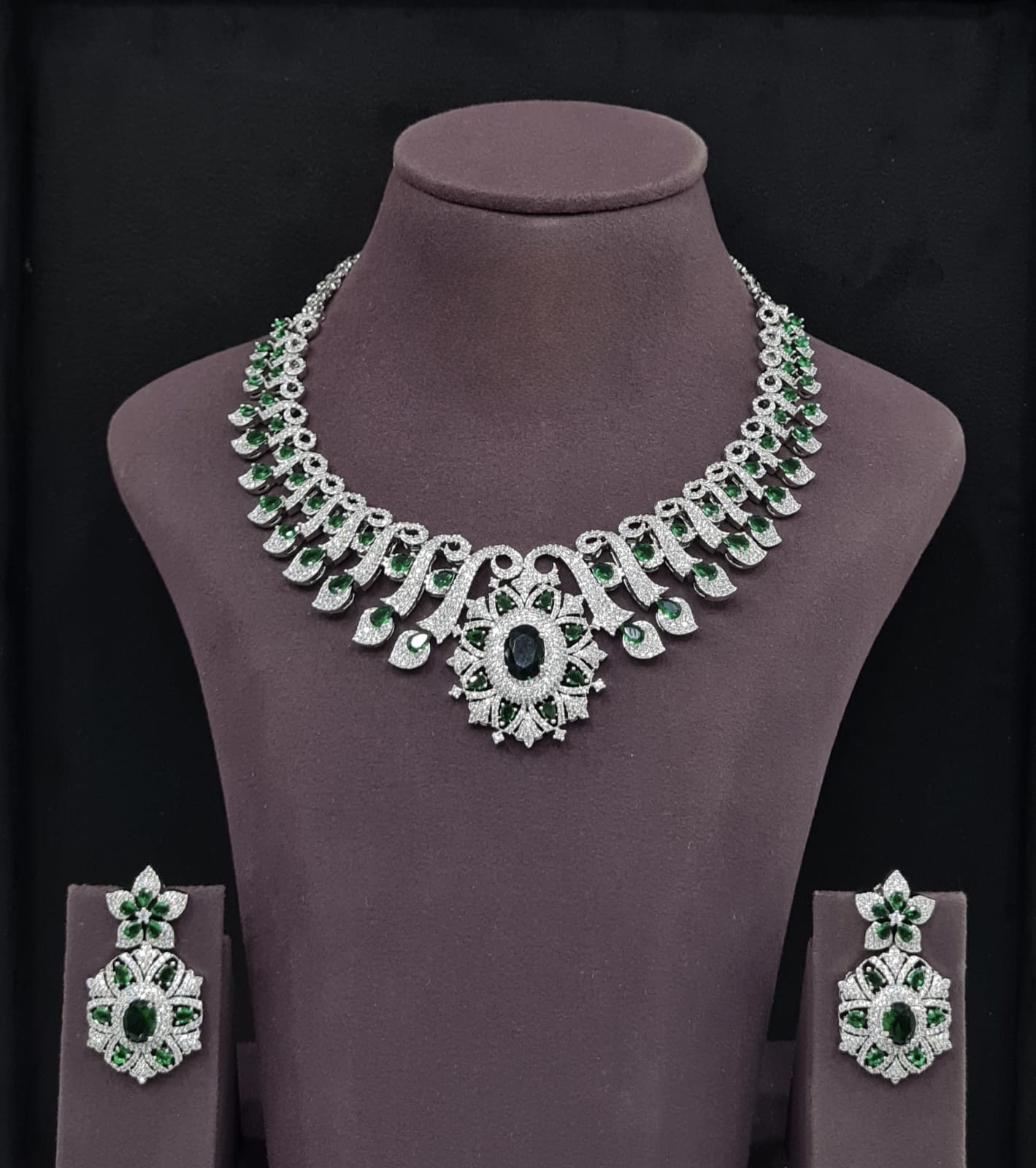 Cz Necklace 10576 - 9