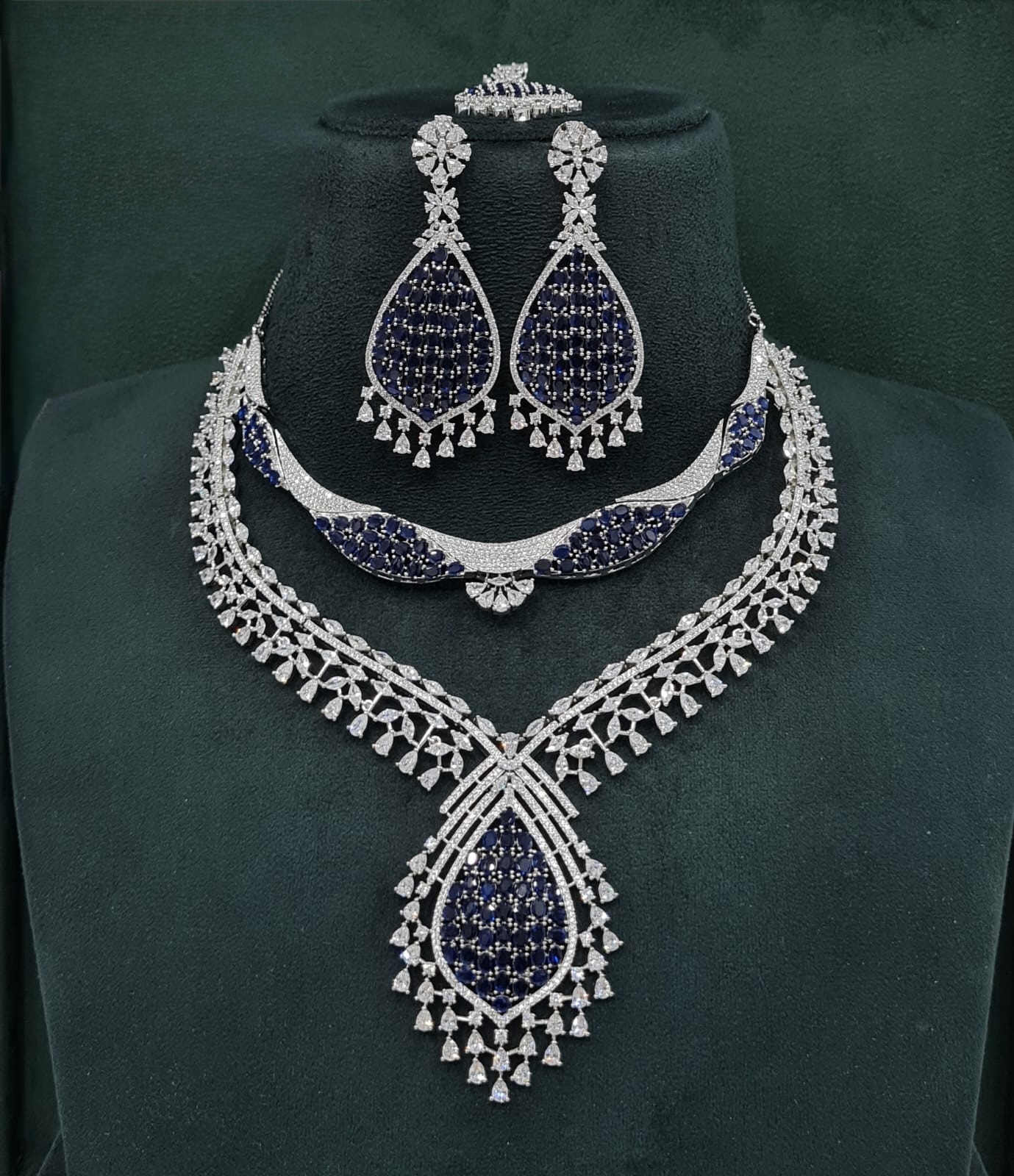 Cz Necklace 10351 - 6