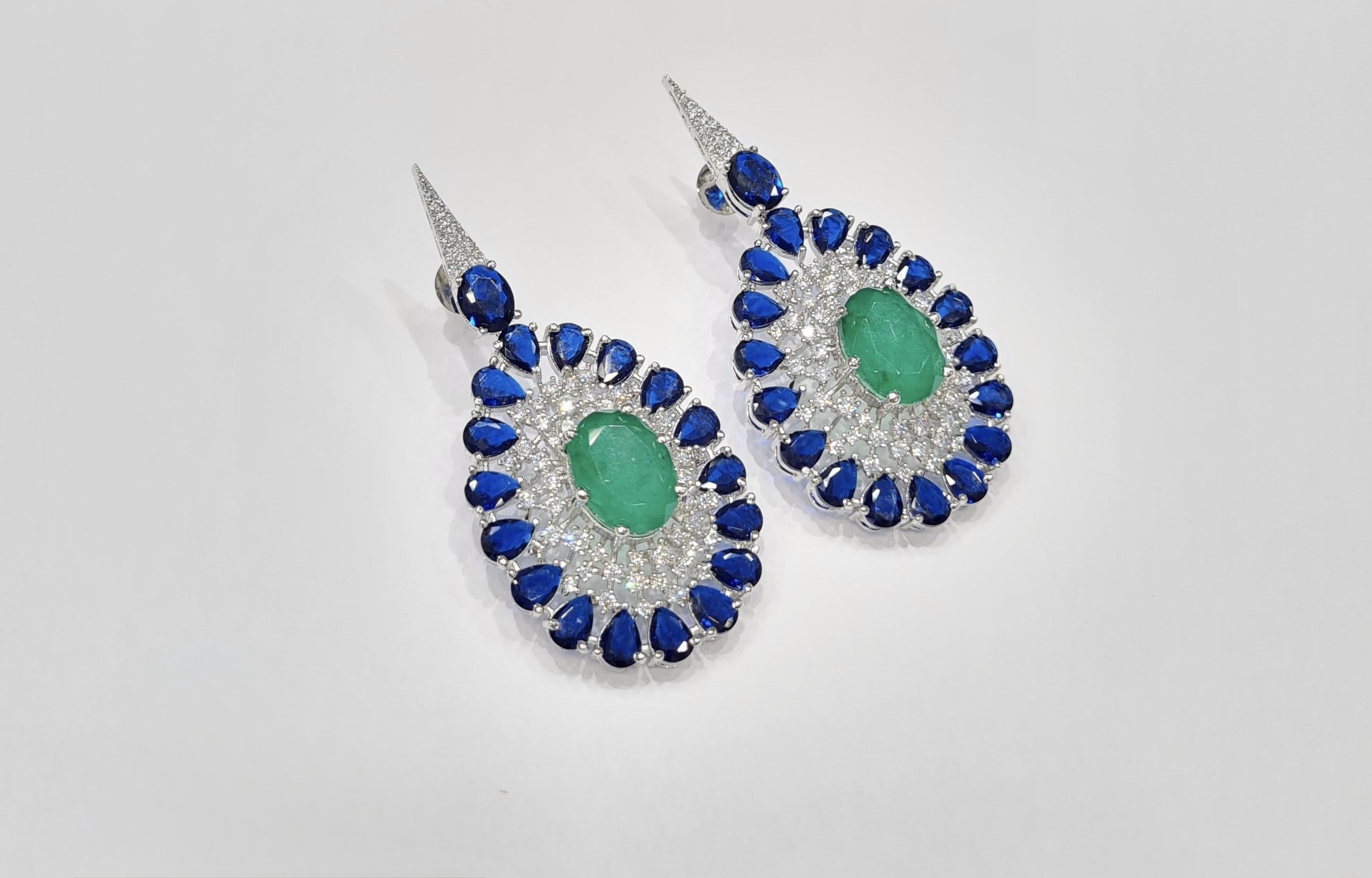 Cz Earrings 08446 - 18