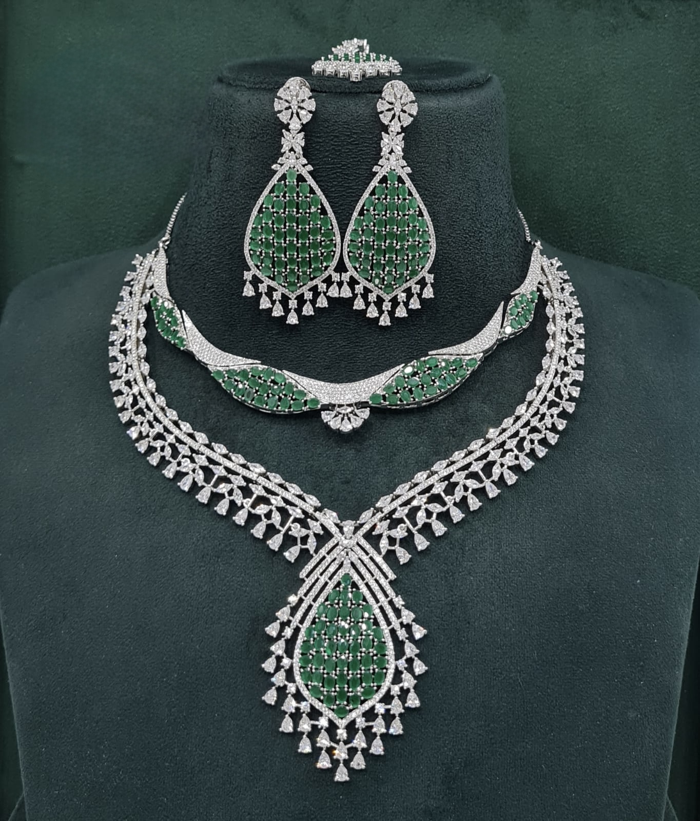 Cz Necklace 10351 - 5
