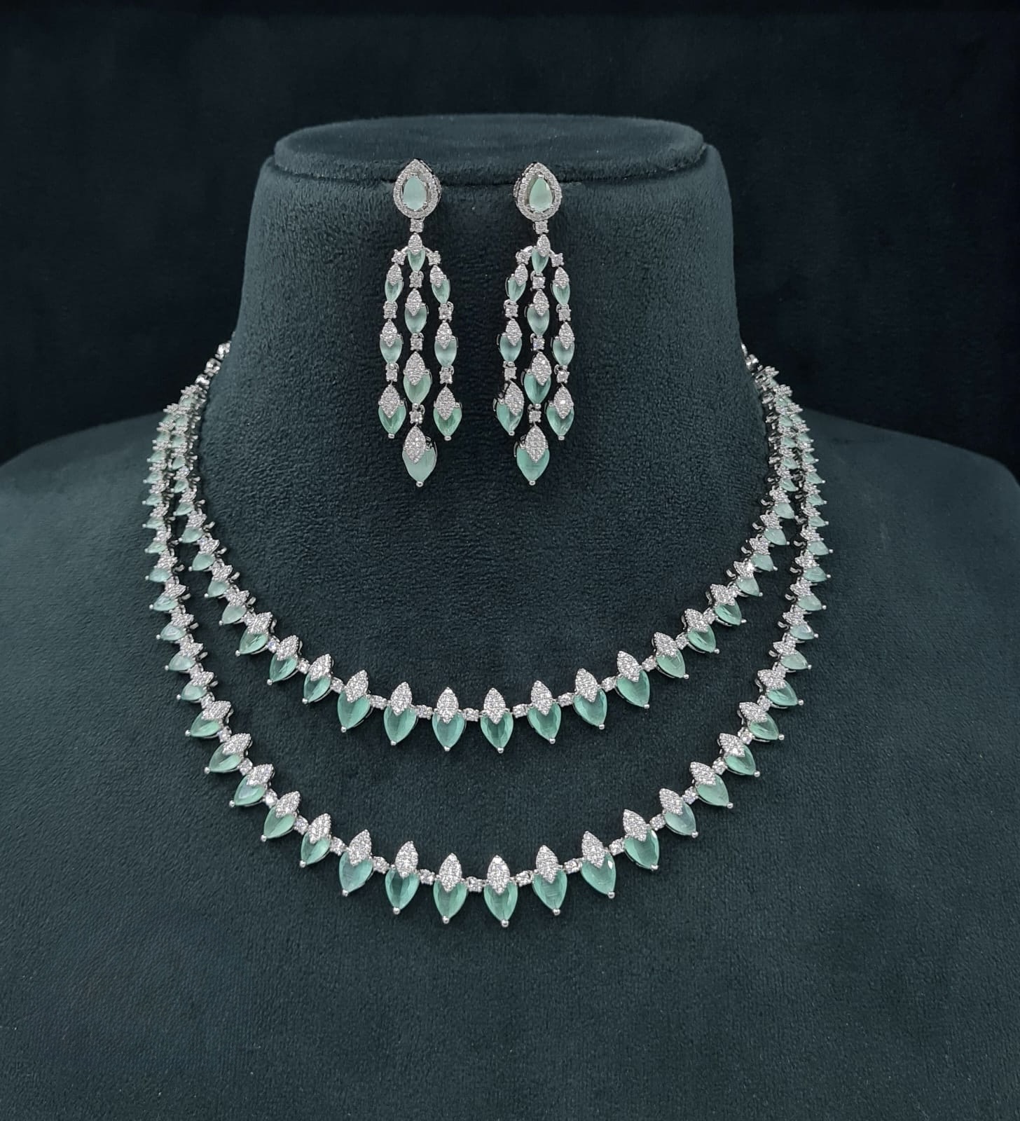 Cz Necklace 06303 - 5