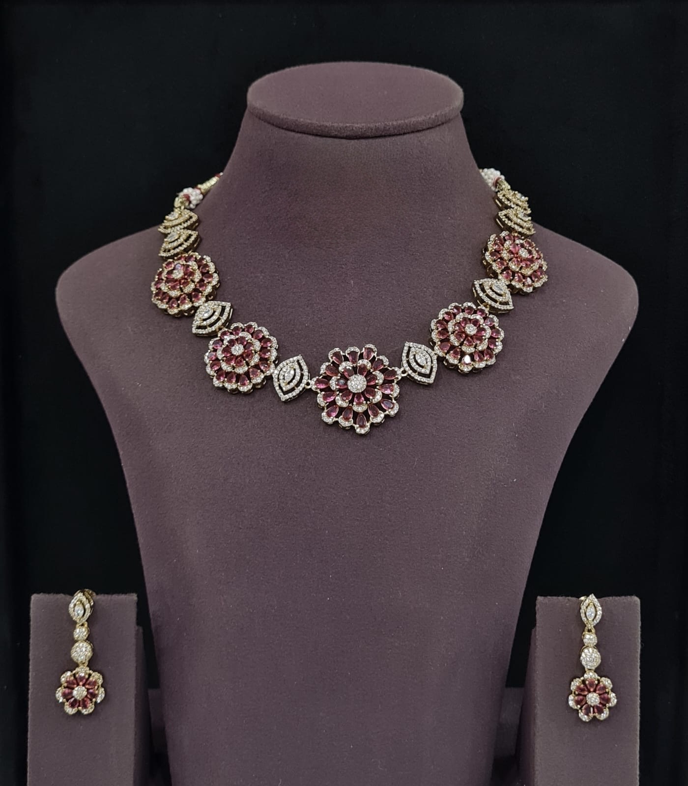 Cz Necklace 11650 - 11