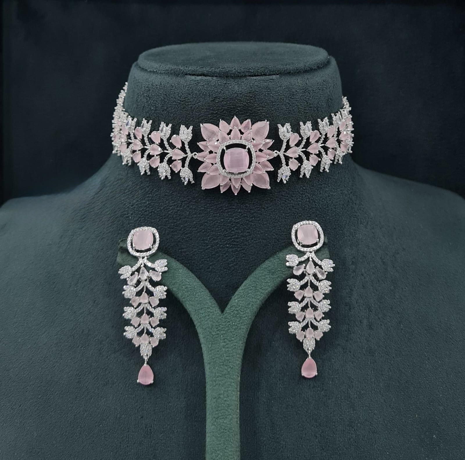 Cz Necklace 07611 - 6