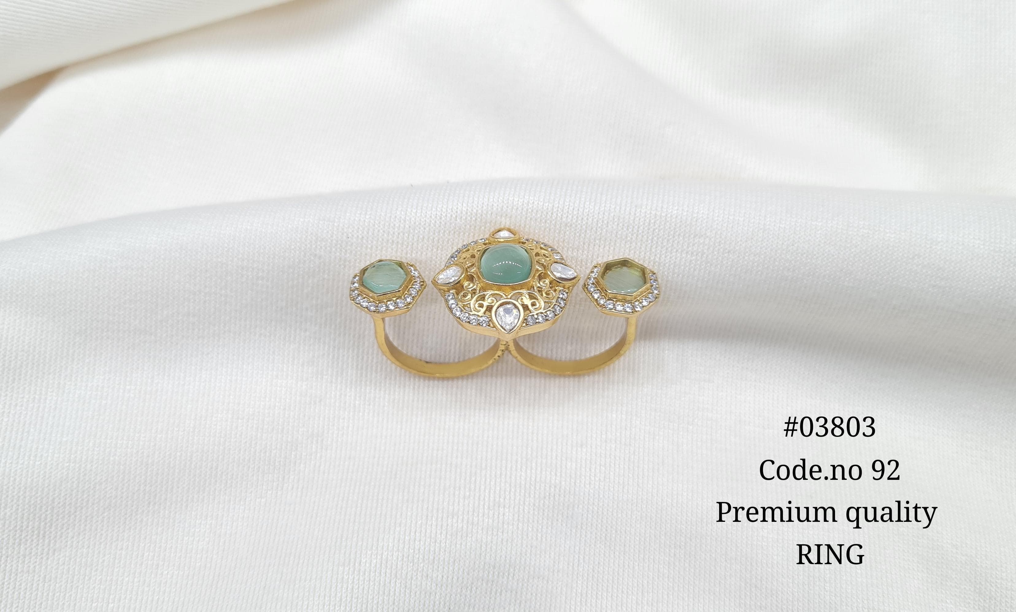 Kundan Fingerring 03803 - 6
