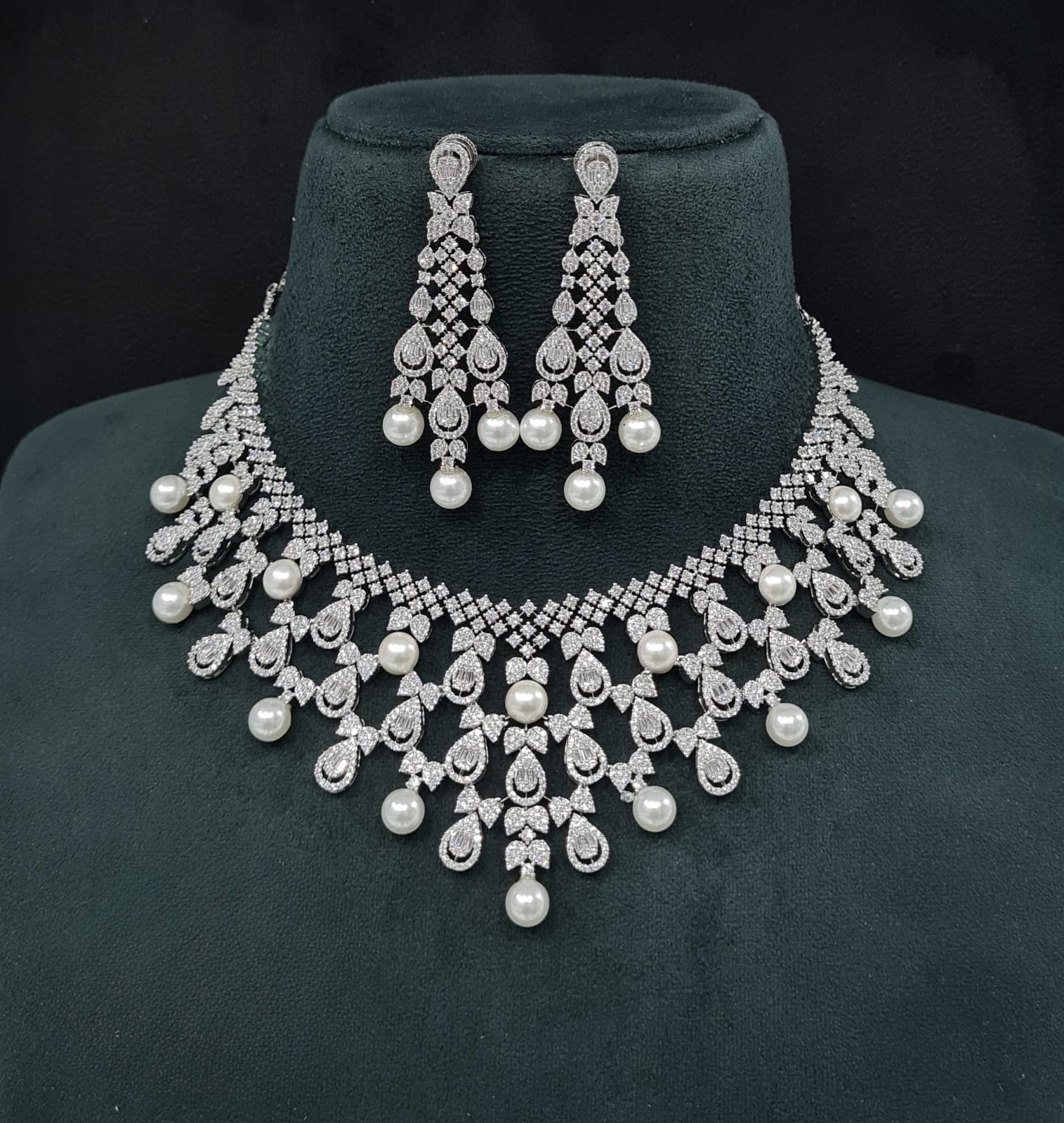 Cz Necklace 10106 - 3