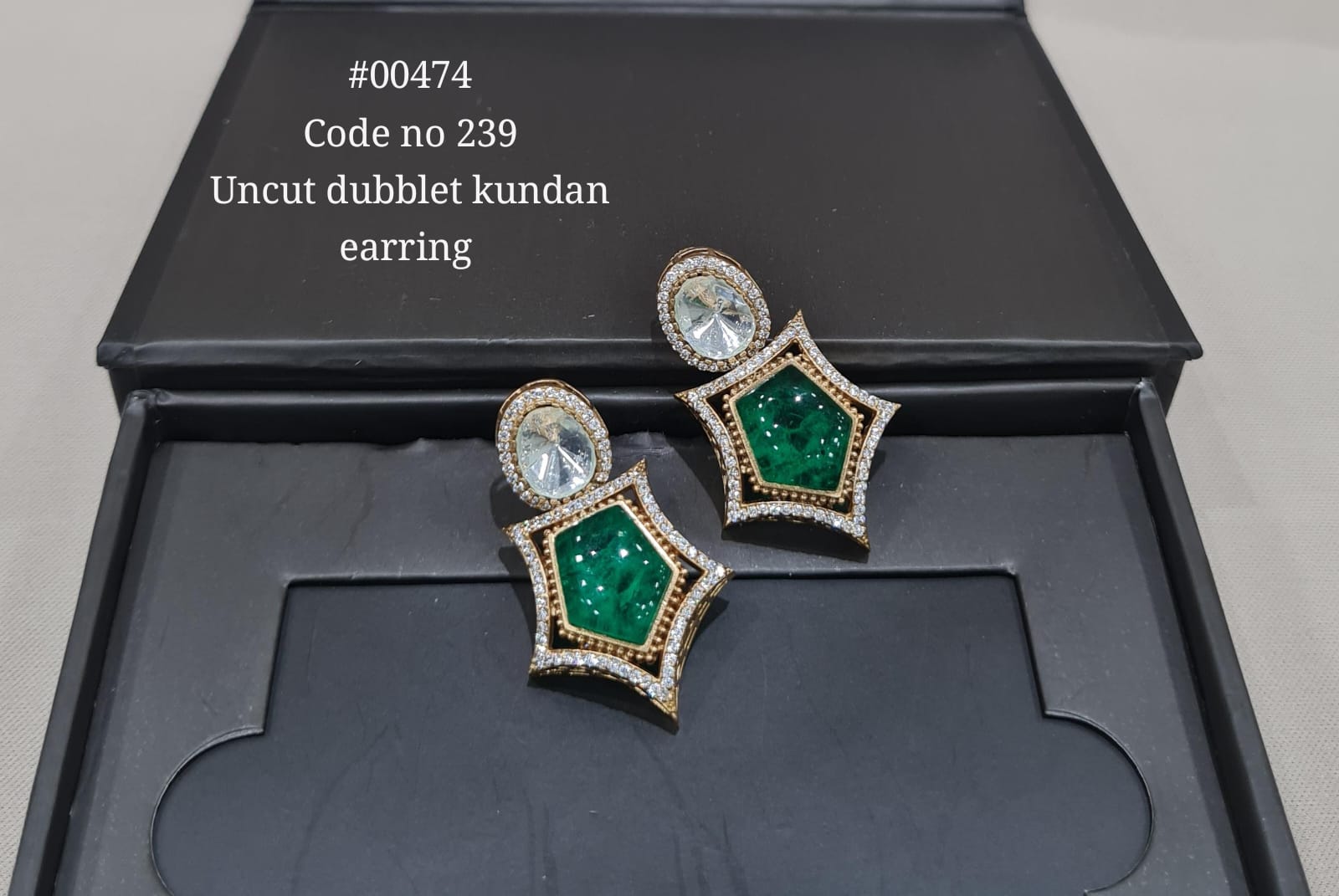Kundan earring 00474
