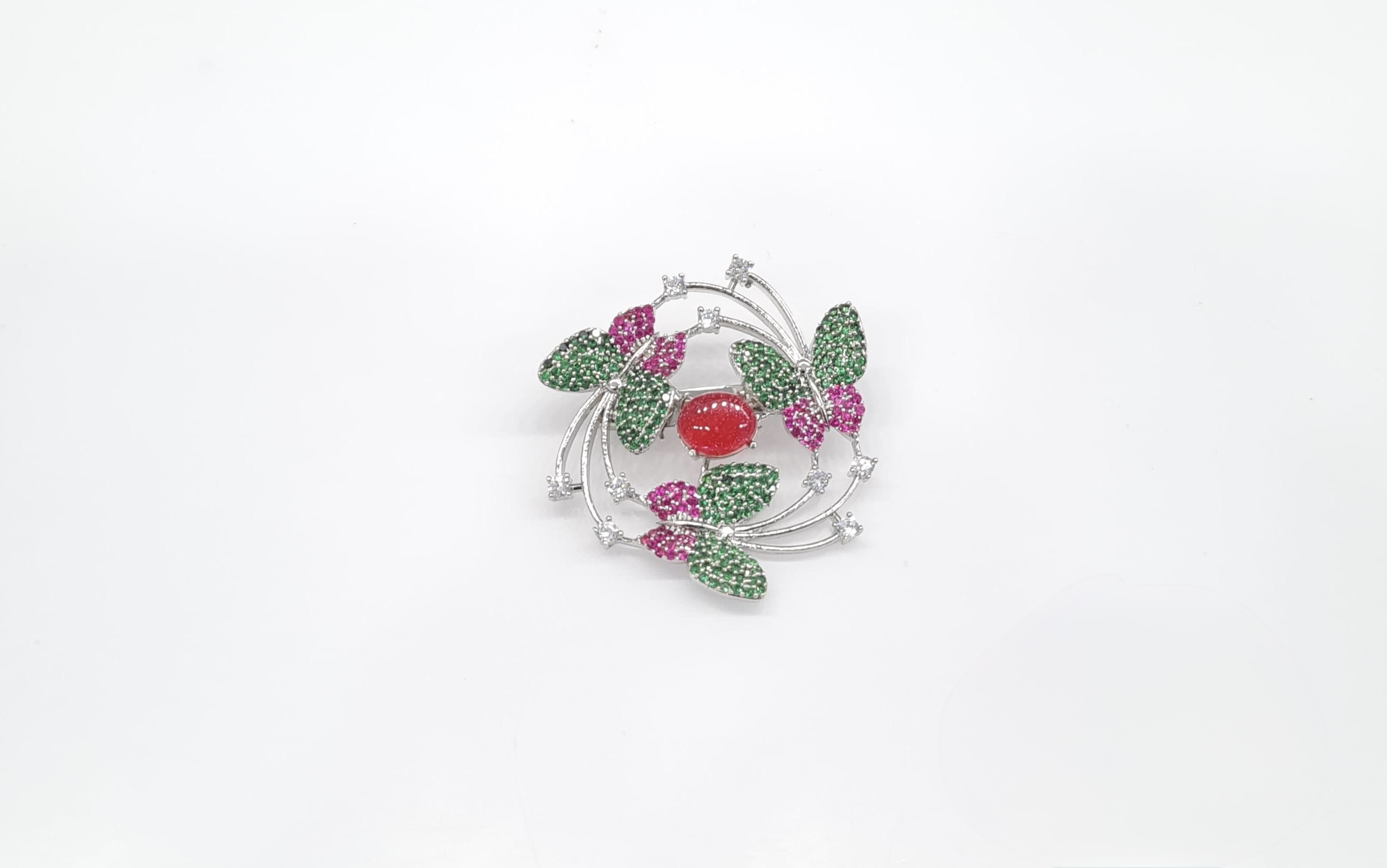 Cz Brooch 10571 - 31