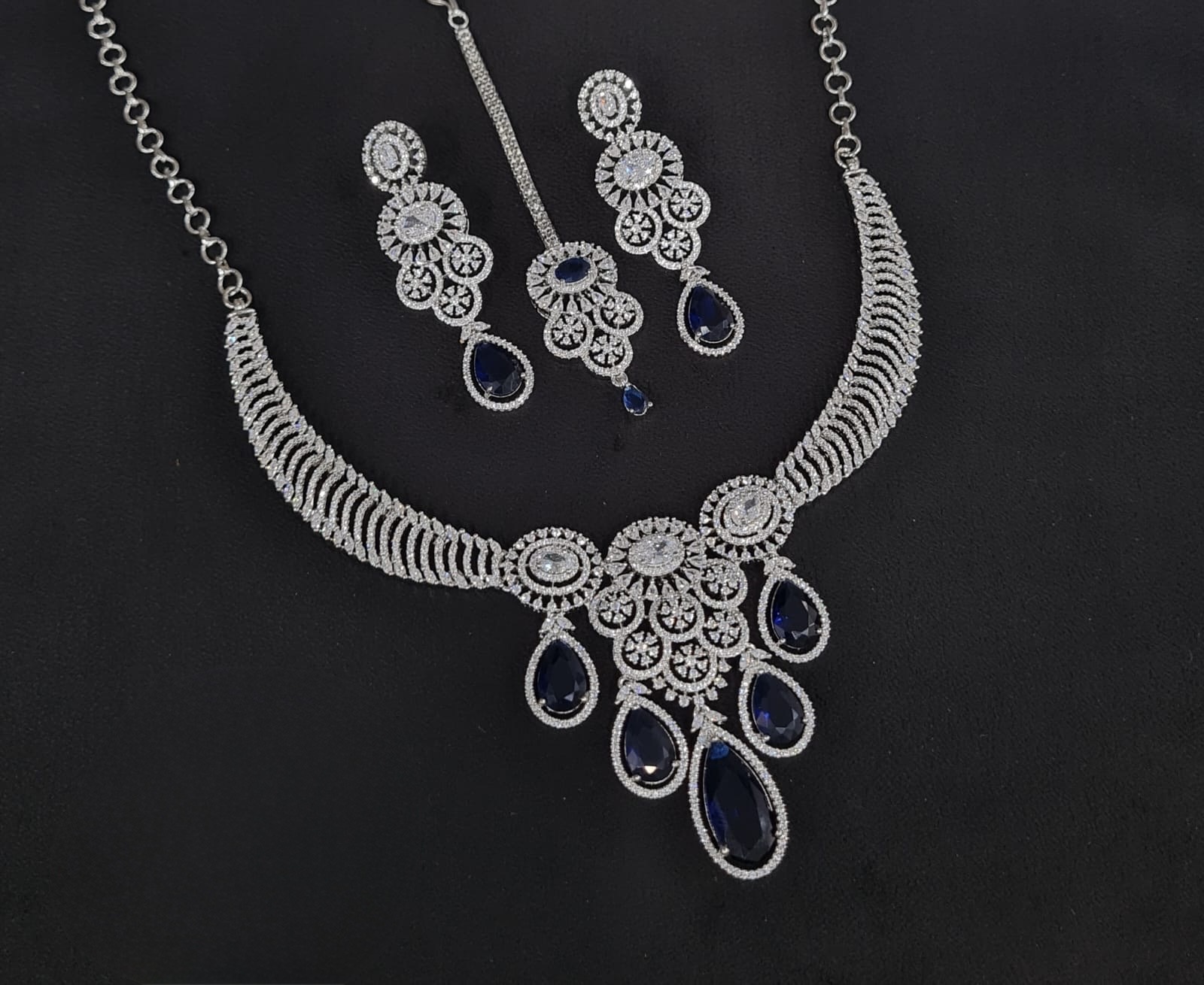 Cz Necklace 10257 - 5