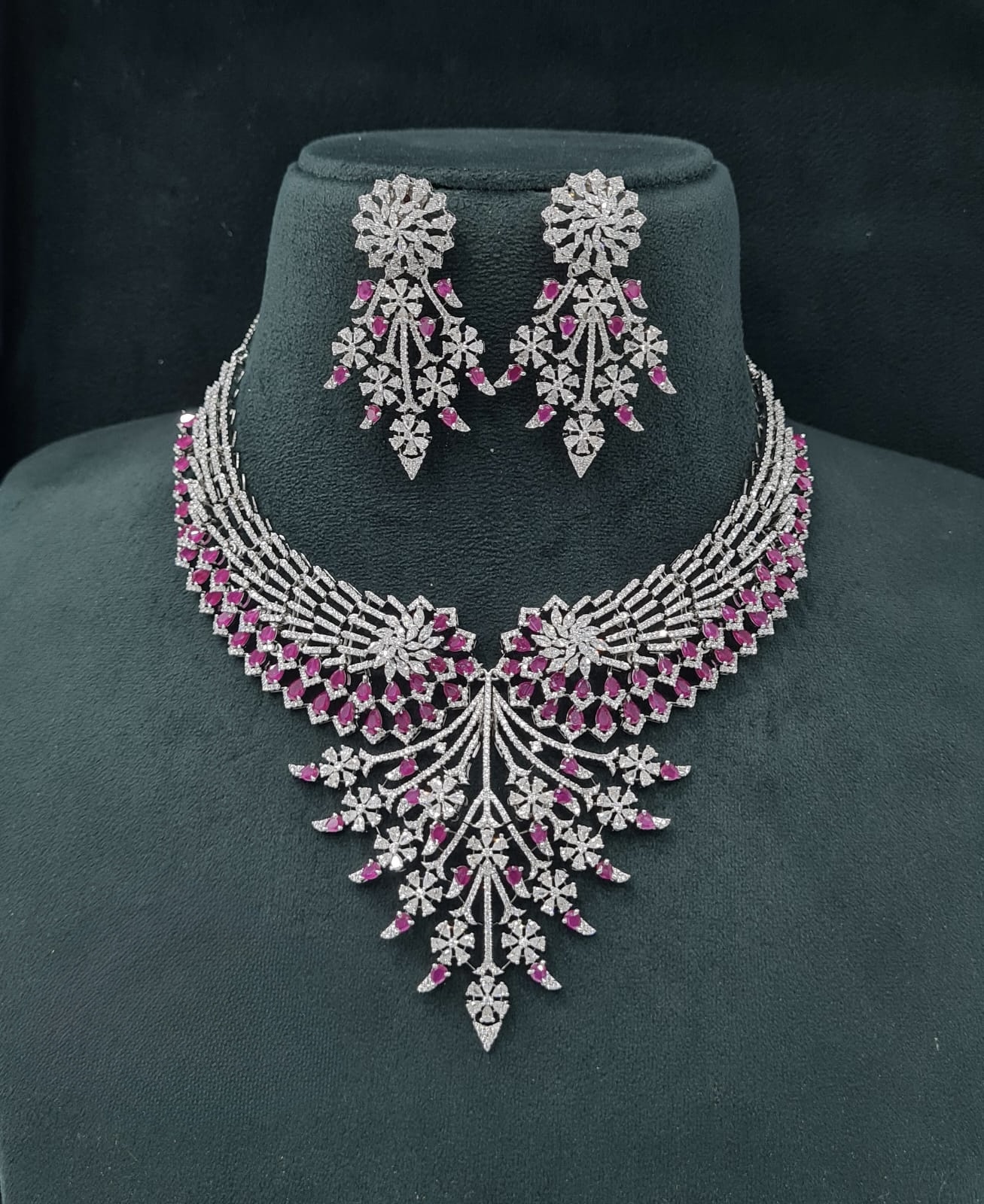 Cz Necklace 06452 - 3