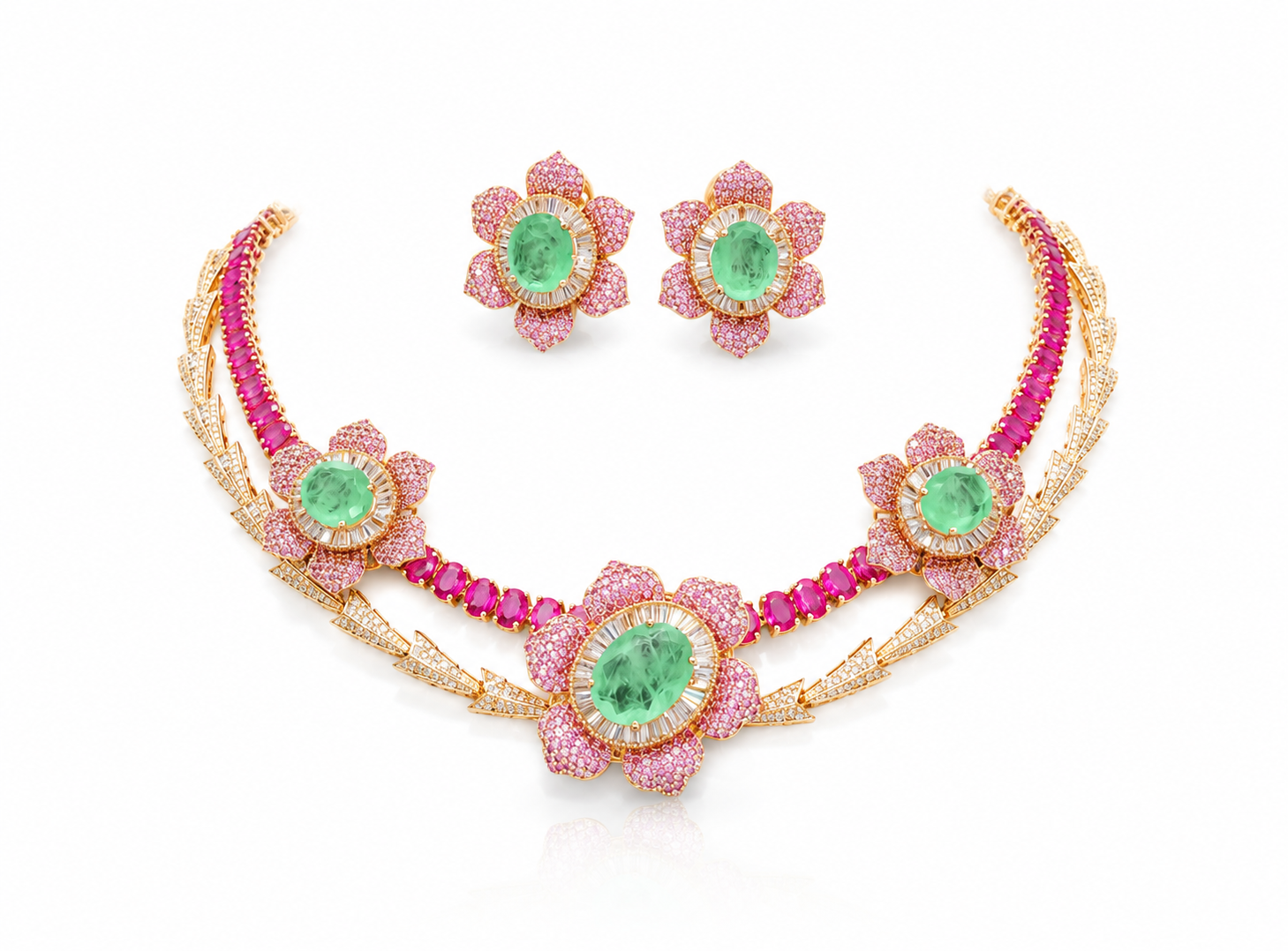 Cz Necklace 10245