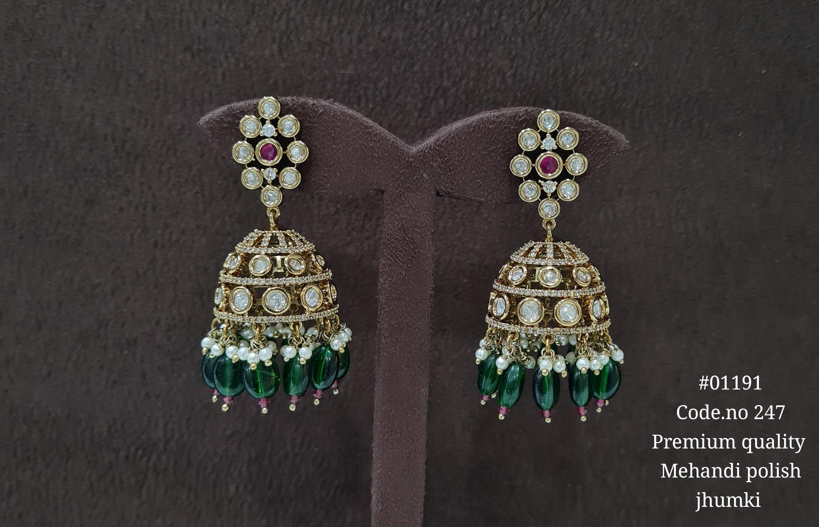 Kundan Jhumki 01191 - 3