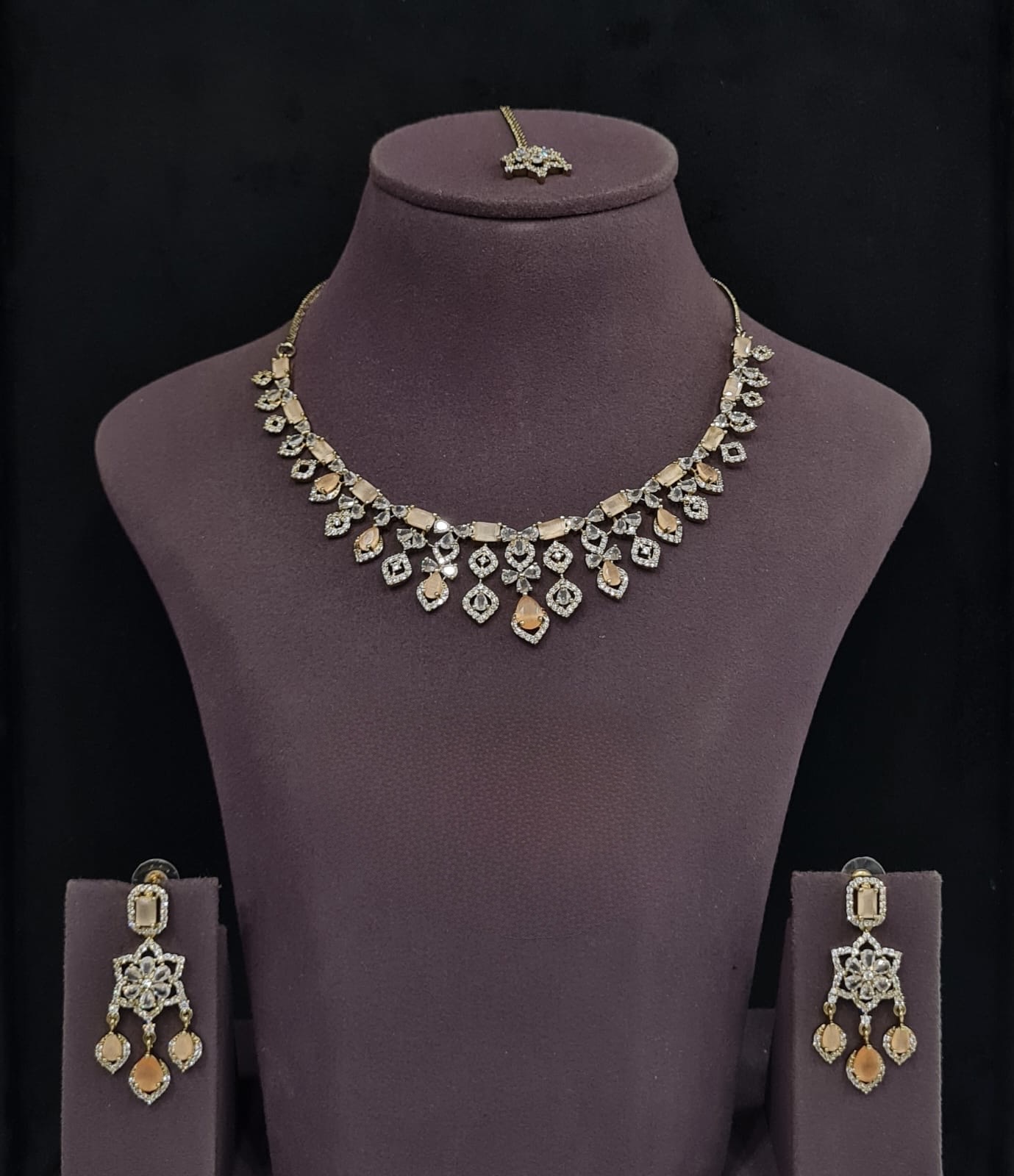 Cz Necklace 11341 - 10
