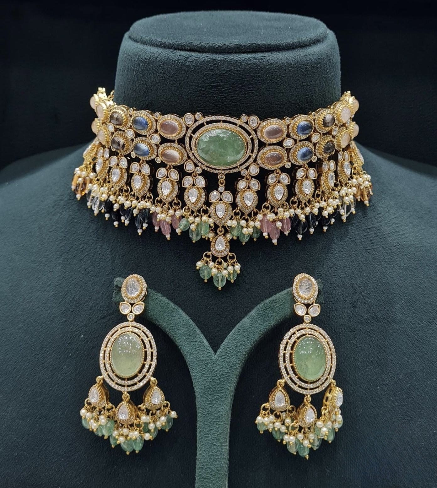 Moissanite Choker 04640 - 8