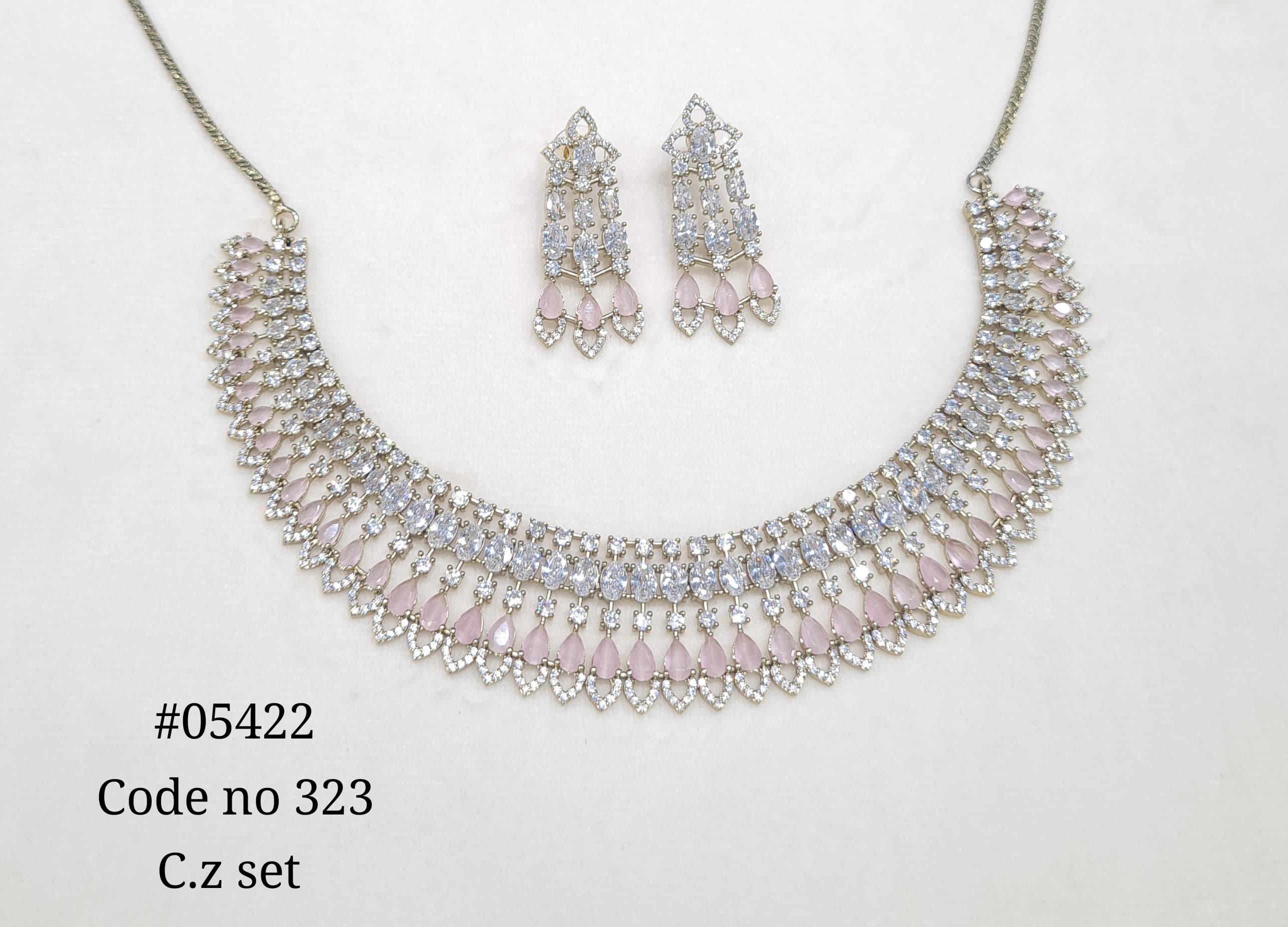 Cz Necklace 05422 - 11
