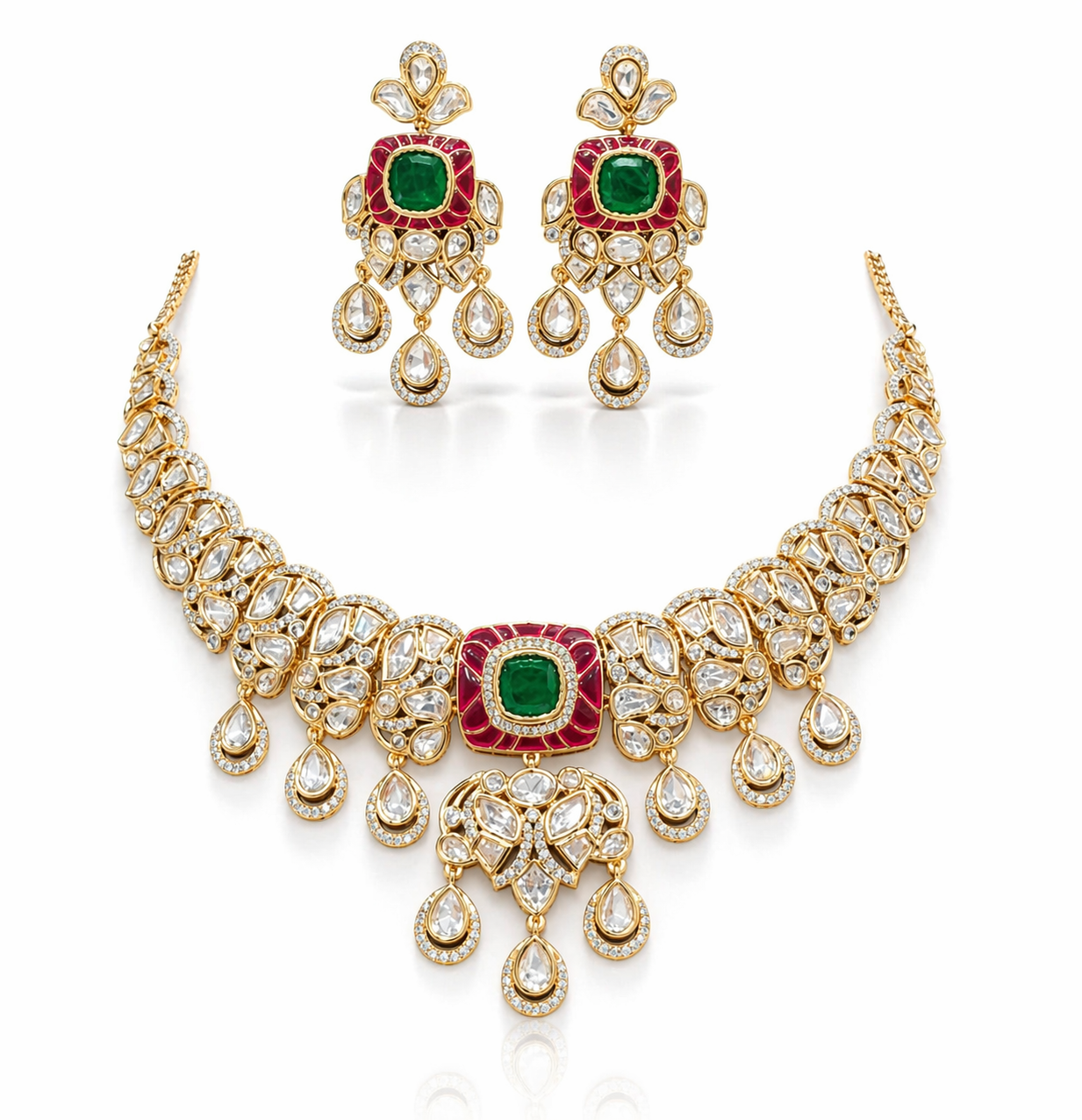 Kundan Necklace 09548