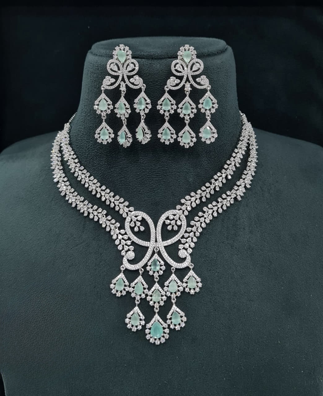 Cz Necklace 07509 - 6