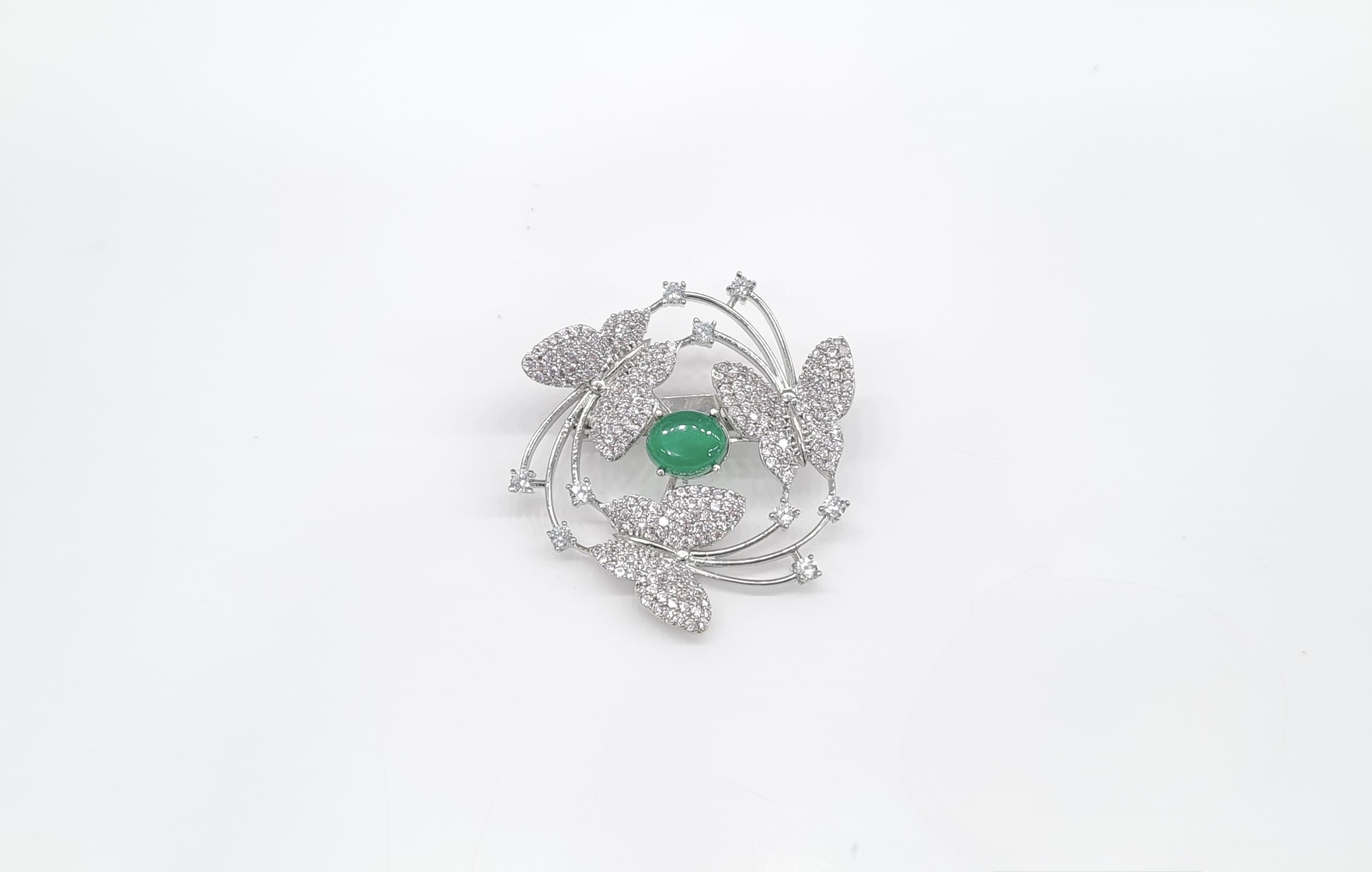 Cz Brooch 10571 - 36