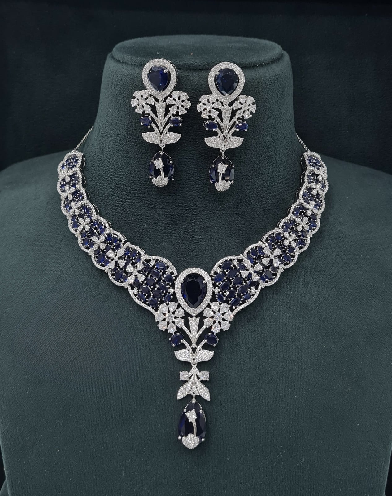 Cz Necklace 07433 - 4