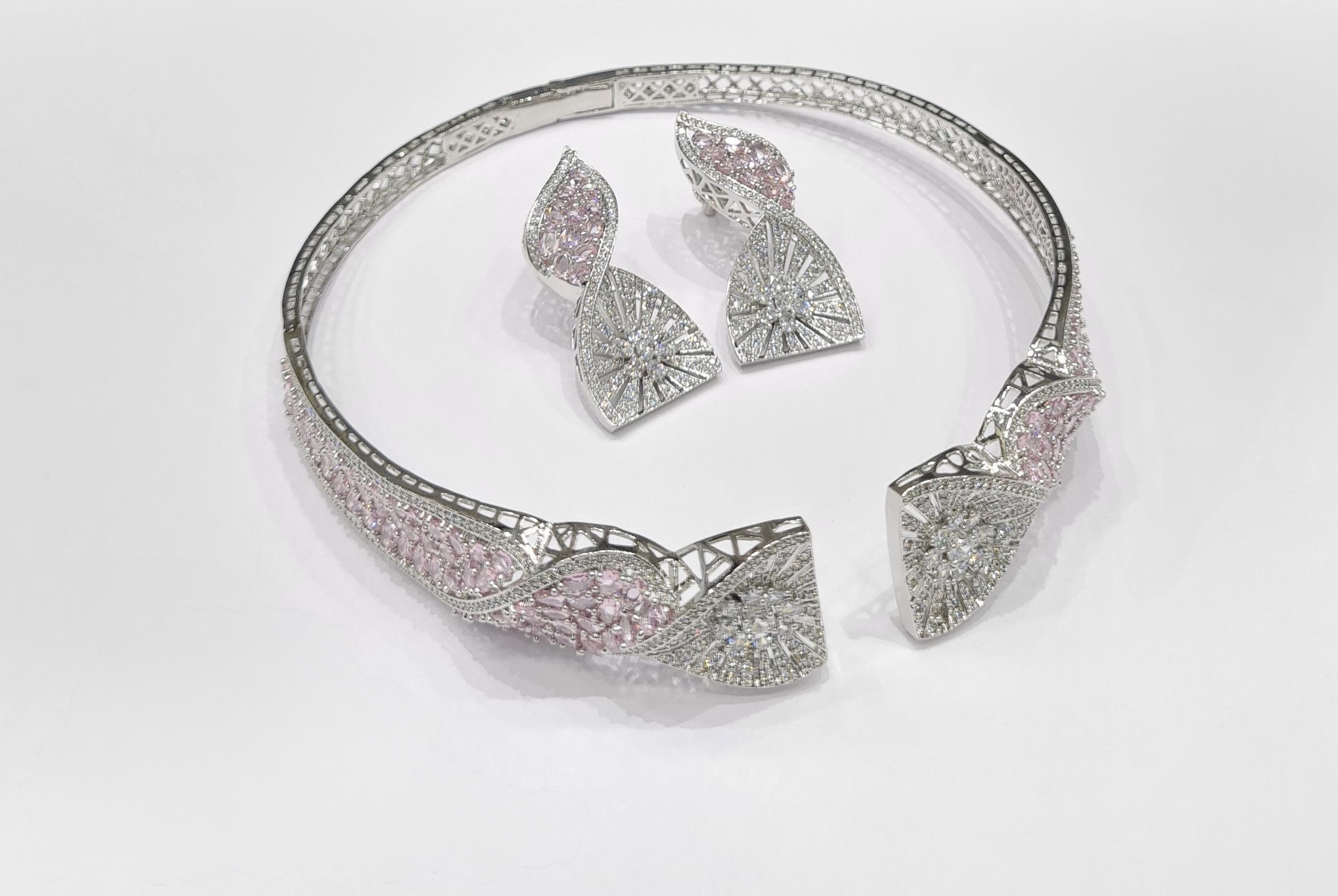 Cz Necklace 10456 - 7