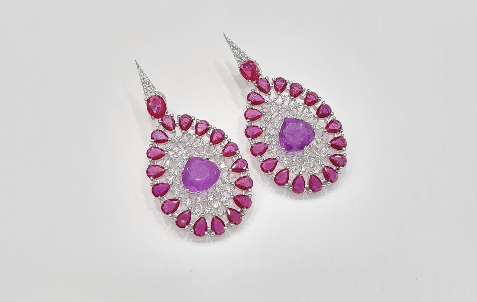 Cz Earrings 08545 - 6