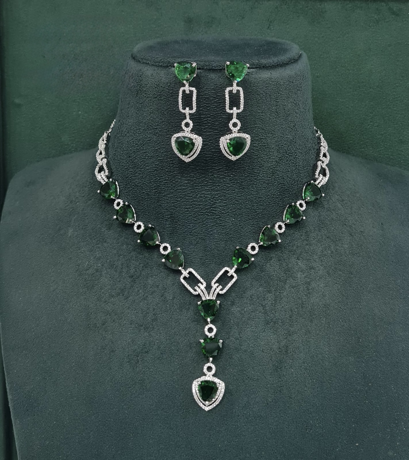 Cz Necklace 10246 - 8
