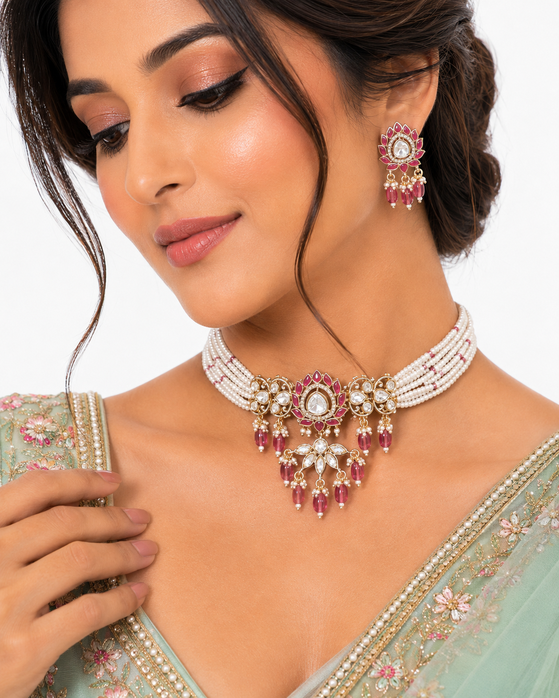 Kundan Choker 04177 - 2
