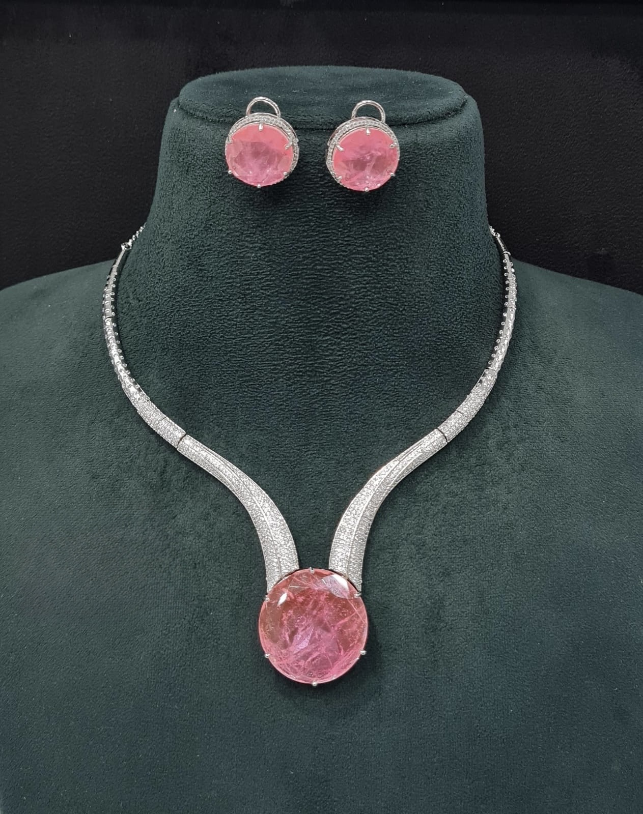 Cz Necklace 10137 - 2