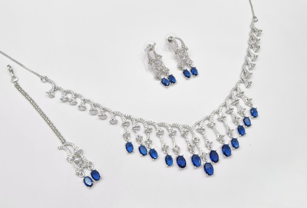 Cz Necklace 11112 - 6