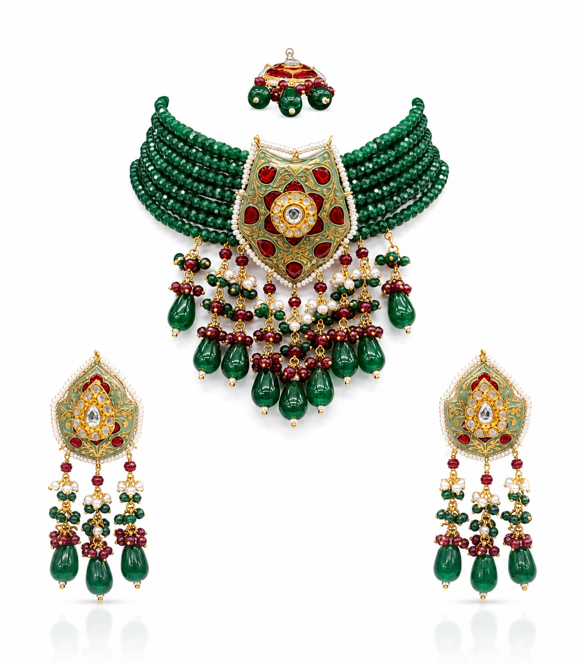 Meenakari Necklace 10749