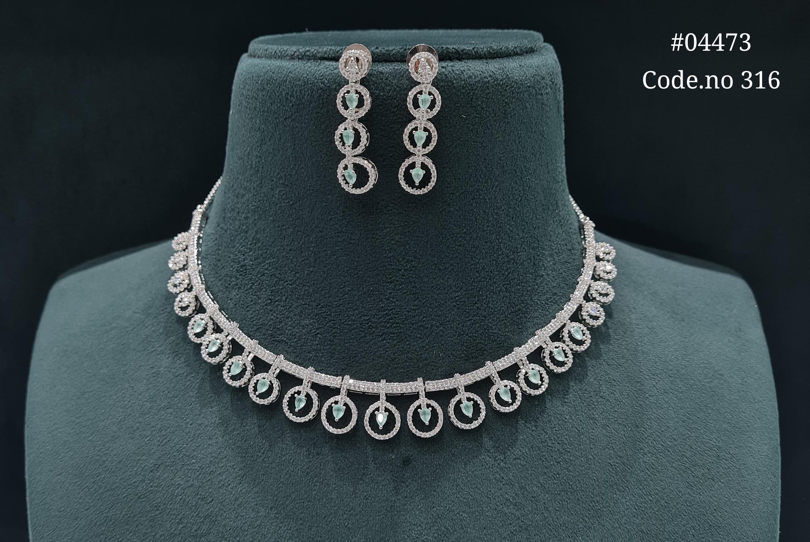 Cz Necklace 04473