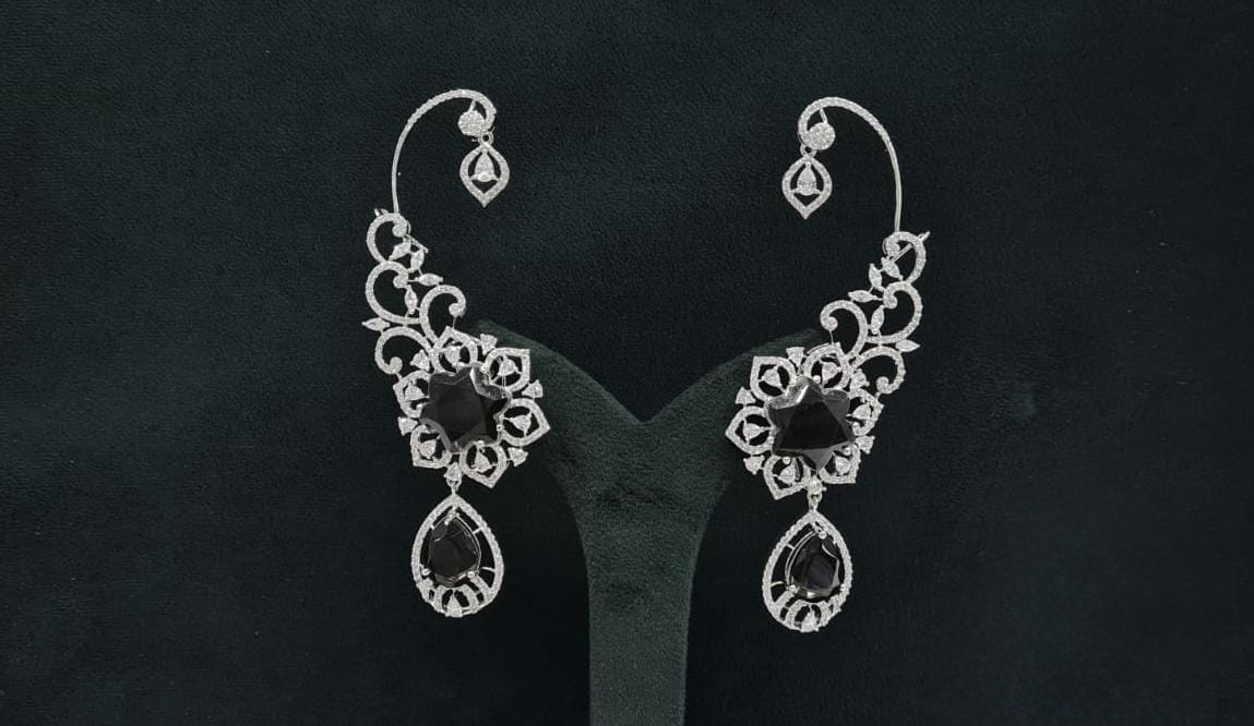 Cz Carving Earcuff 08883 - 6