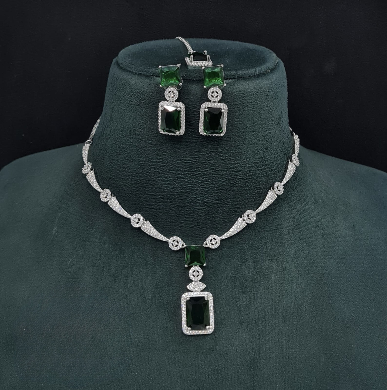 Cz Necklace 10260 - 10