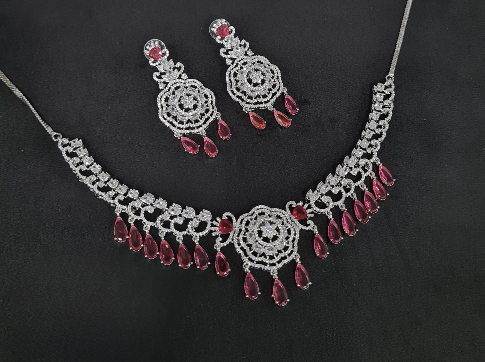 Cz Necklace 10974 - 6