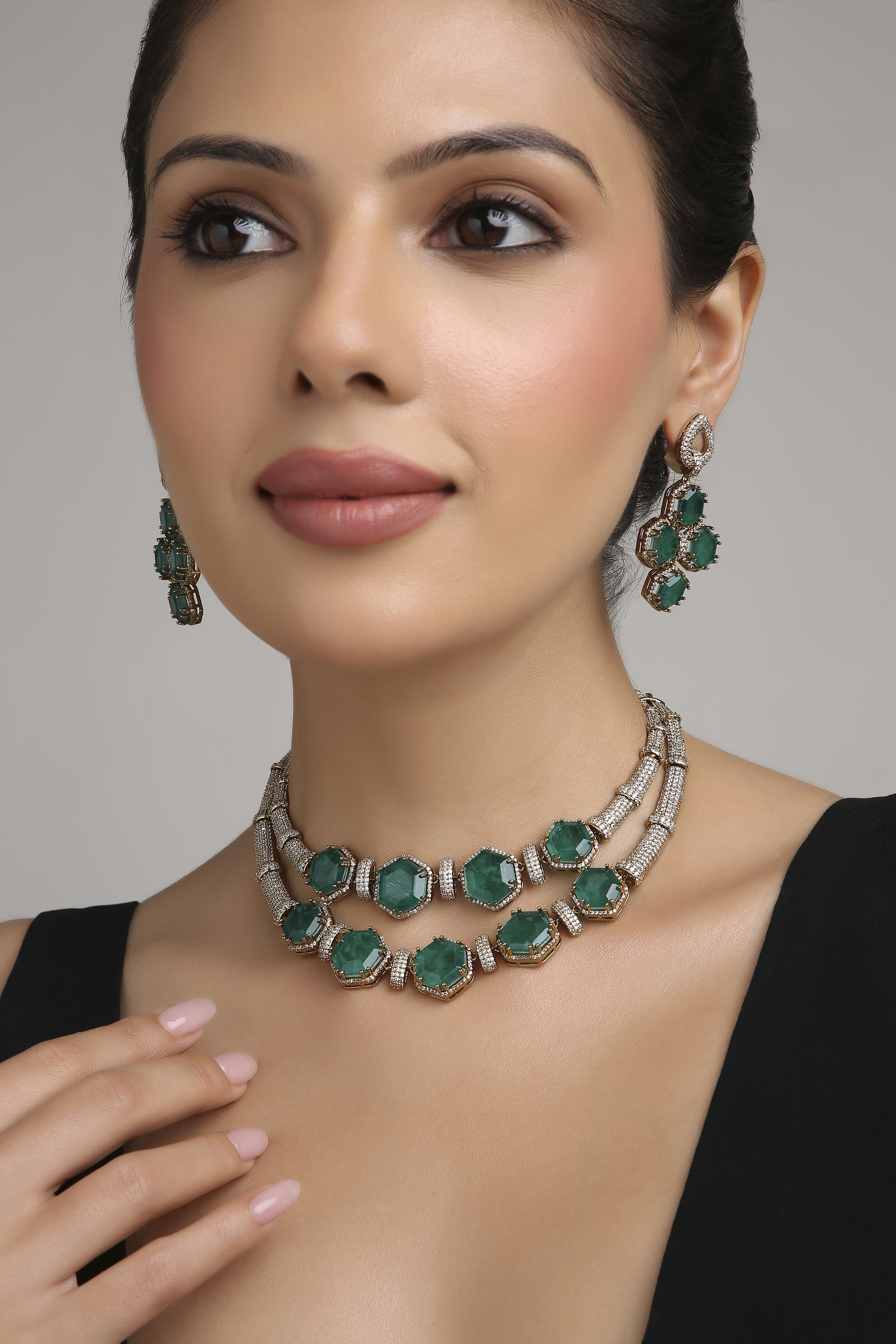 Cz Necklace 05522 - 3