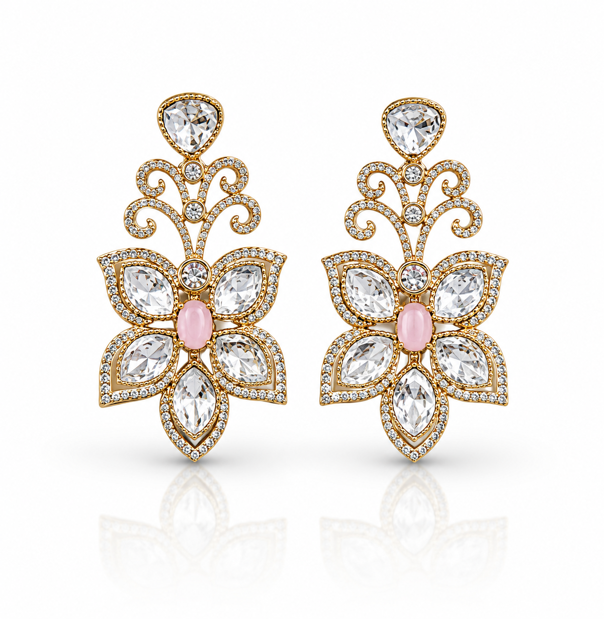Kundan Earring 04320 - 7