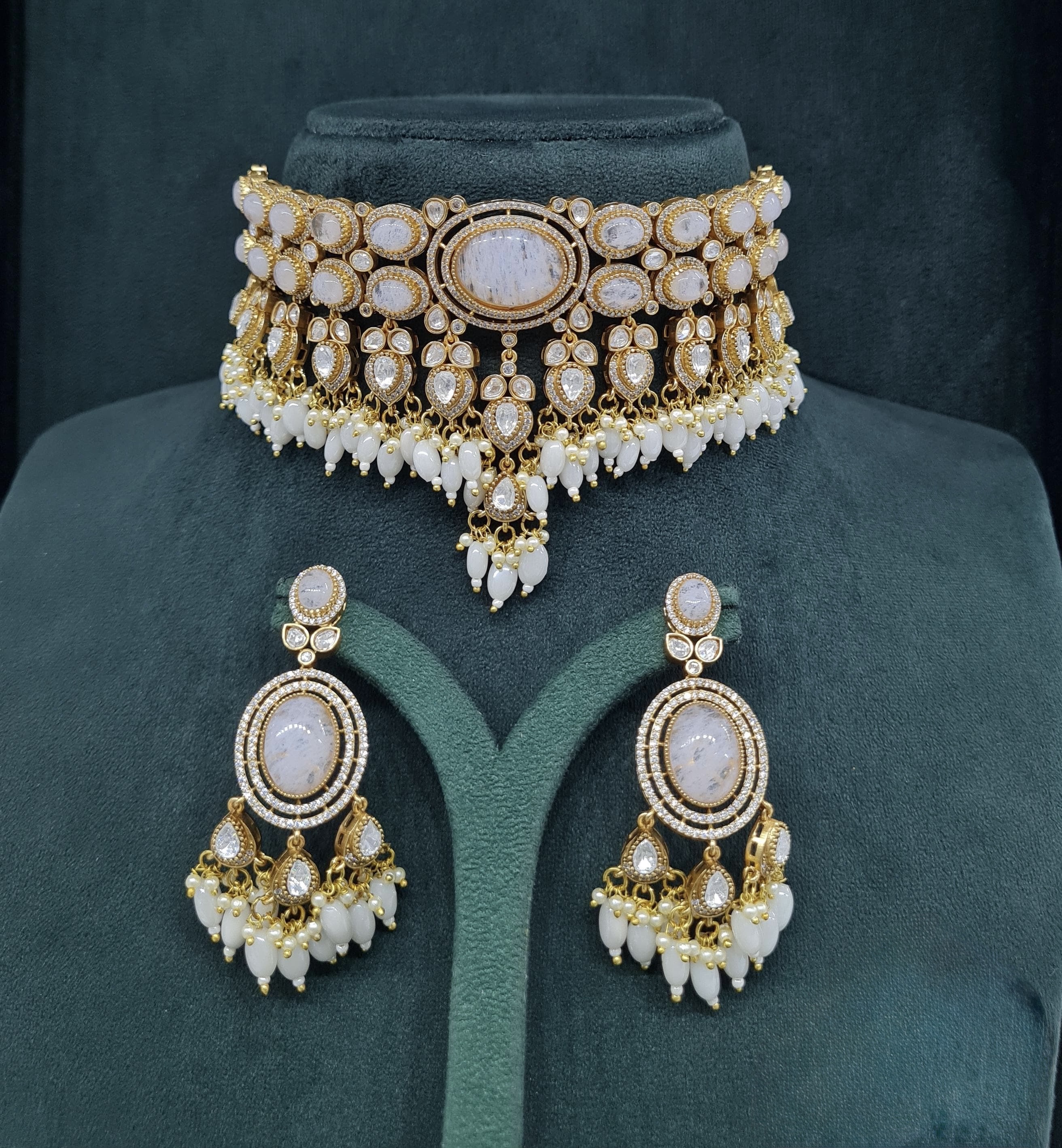 Moissanite Choker 04640 - 6