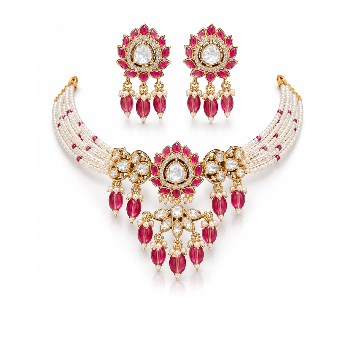 Kundan Choker 04177 - 3