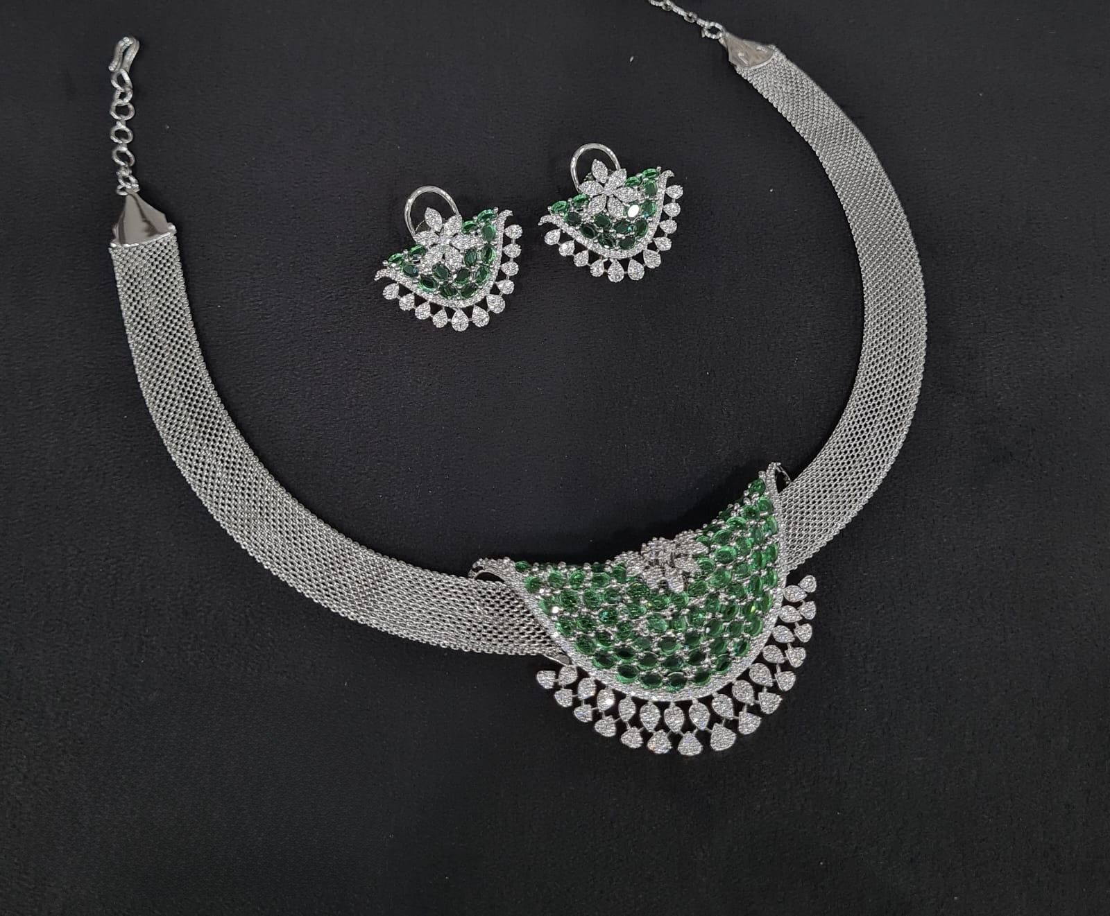Cz Necklace 08963 - 2