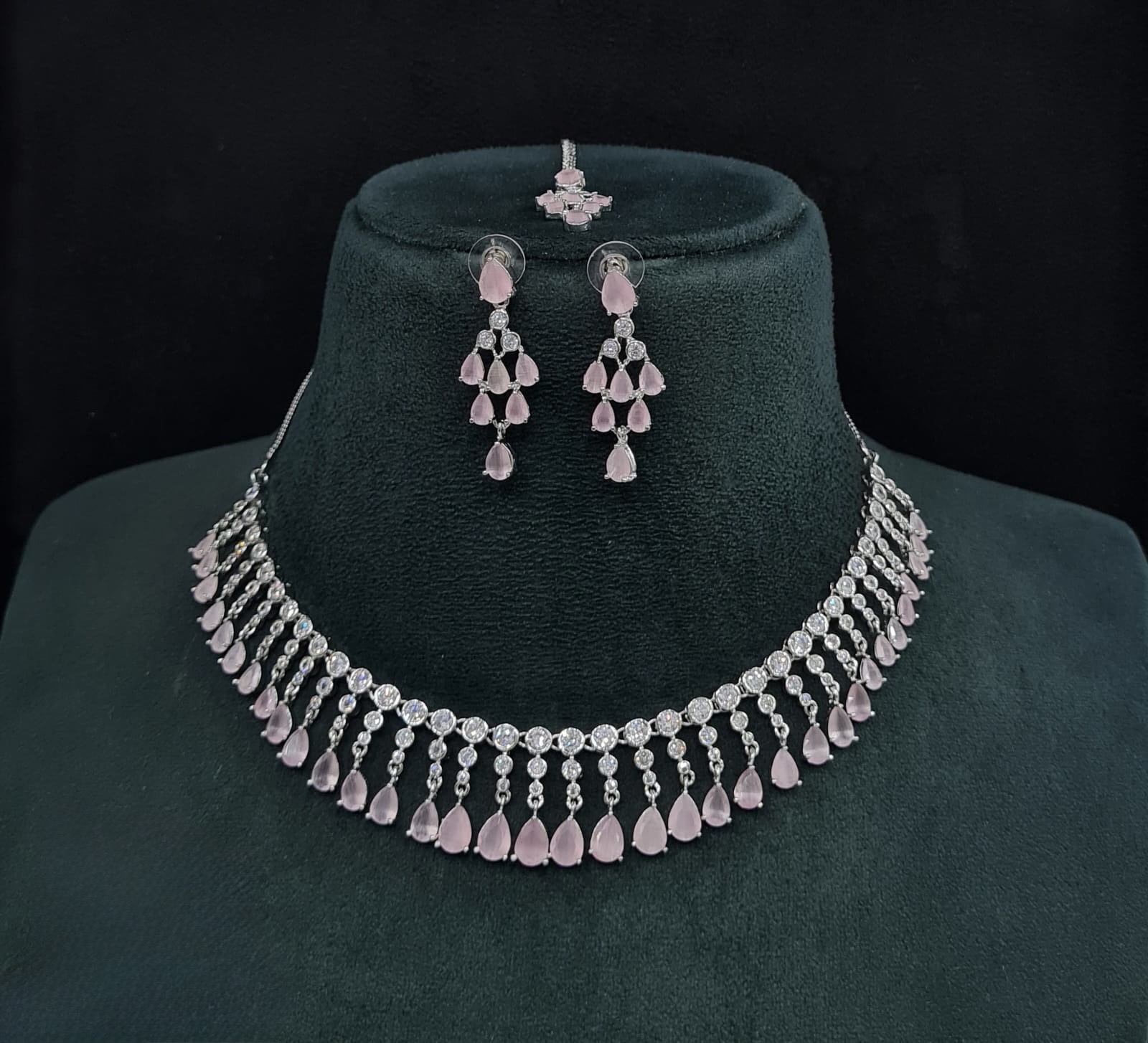 Cz Necklace 10258 - 4
