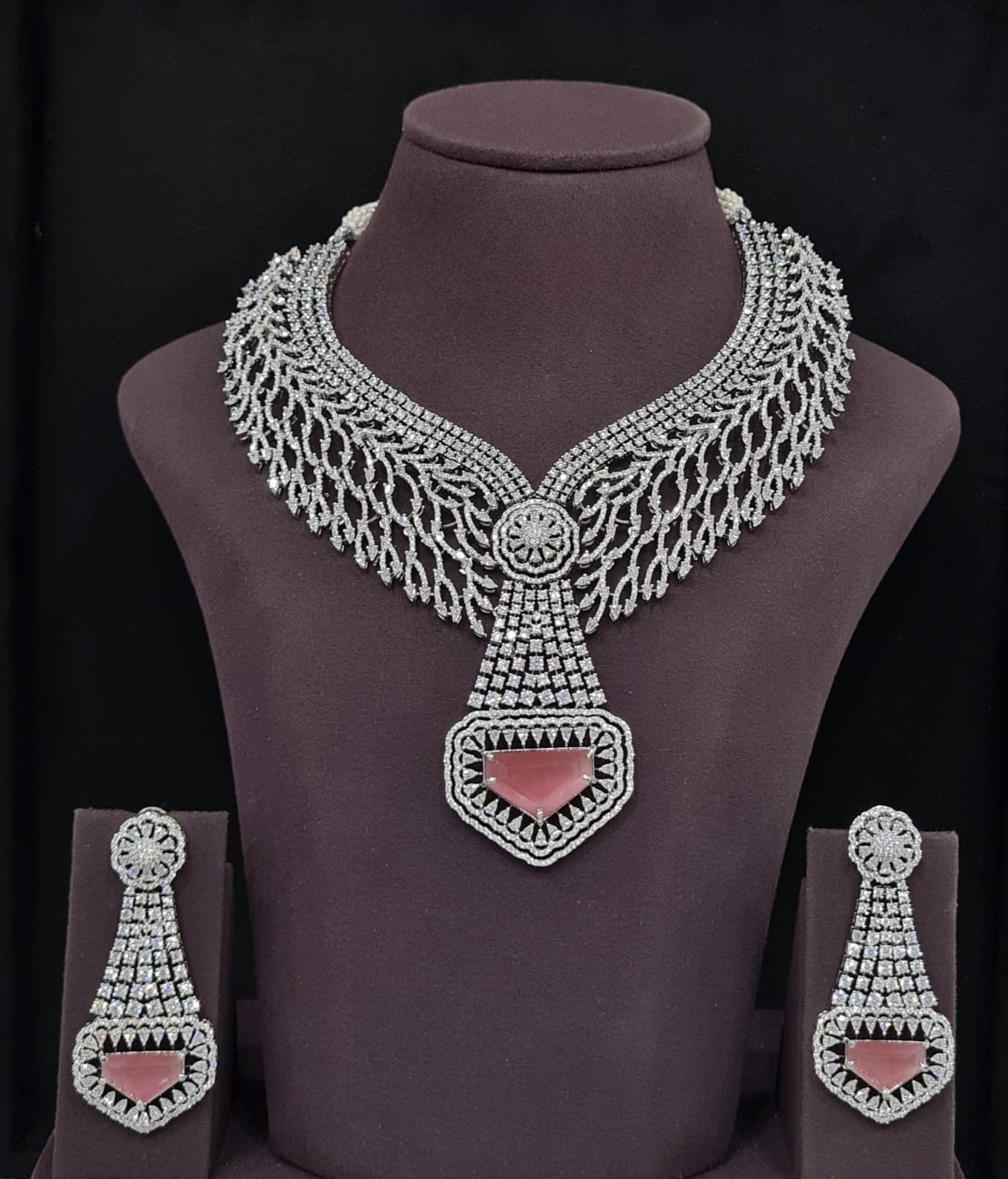 Cz Necklace 10627 - 3