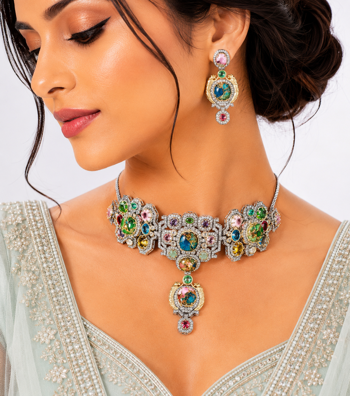 Sabyasachi Choker 04068 - 7